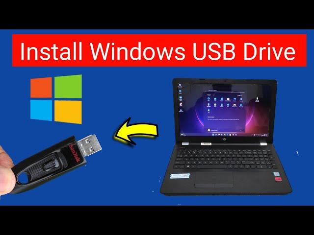 How to Install Windows 10/11 on USB External Hard Drive | Install Windows Directly External SSD