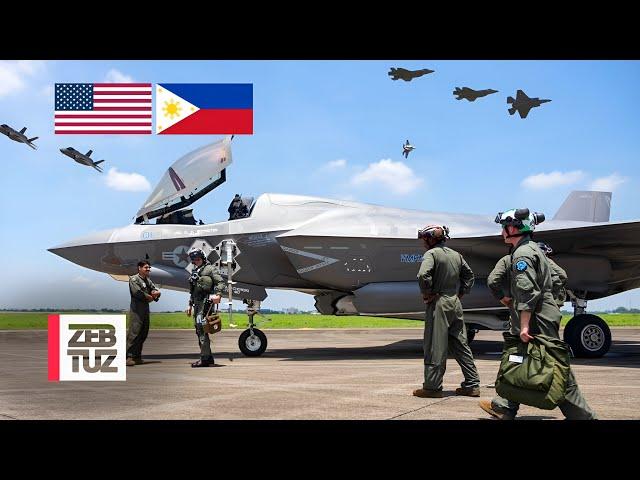 Arrive at Philippines: F-35B Stealth Aircraft Antidote to China's Intimidation in The Indo-Pacific!