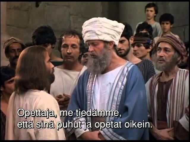 JESUS Film  Finnish-   Sillä "jokainen, joka huutaa avuksi Herran nimeä, pelastuu". (Roman 10:13)