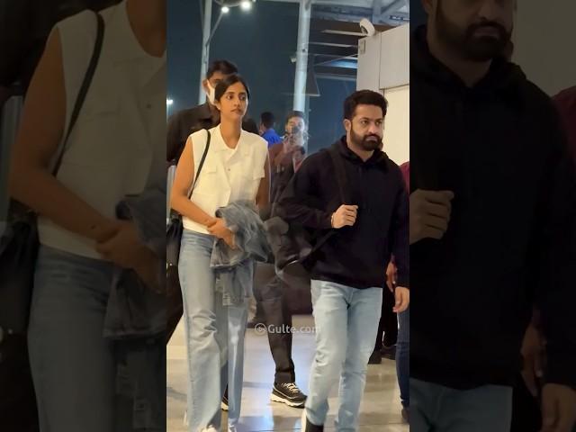 #JrNTR with wife #Pranathi head to the US for #Devara screening at #BeyondFest2024 | Gulte.com