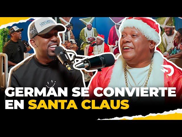 GERMAN SE CONVIERTE EN SANTA CLAUS (SANTA GUALEY)