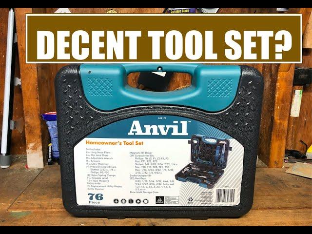 Home Depot’s ANVIL 76-Piece Tool Kit: Unboxing & Review!