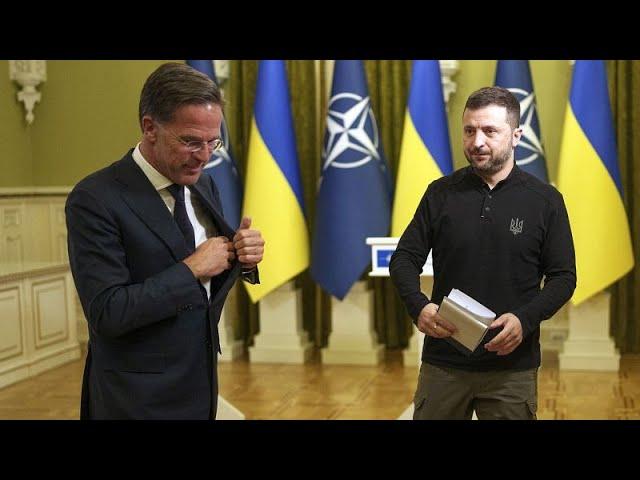 New NATO chief Mark Rutte pledges alliance’s continued support for Ukraine