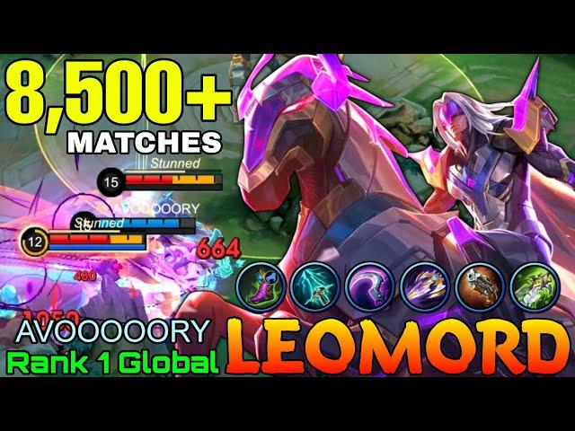 8,500+ Matches Leomord Deadly Carry - Top 1 Global Leomord by AVOOOOORY - Mobile Legends