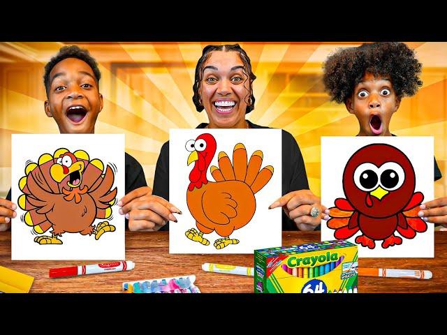 3 MARKER THANKSGIVING CHALLENGE | The Prince Family Clubhouse