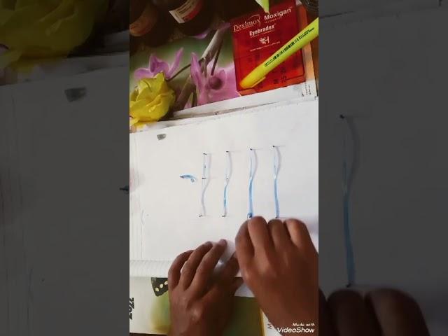 Easy calligraphy Allah/Allah name.#myart #calligraphy #shorts #viral