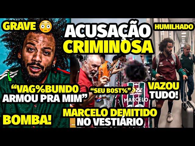 VAZOU A BƦlGA FEIA NO VESTIÁRIO QUE HUMlLH0U MARCELO APÓS ACUSAÇÃ0 GRAVÍSSIMA REVELANDO O MOTIV0