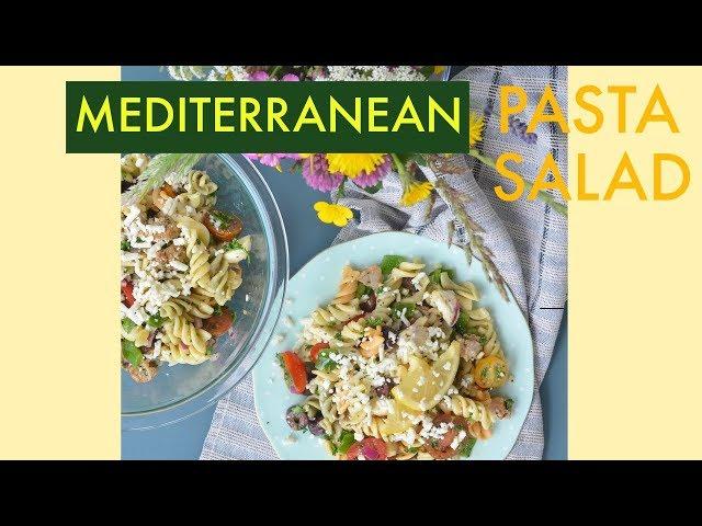 SweetNSpicyLiving Recipe (EP #16) - Mediterranean Pasta Salad