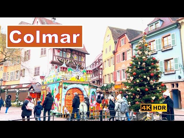 Colmar, France  - The spirit of Christmas - Colmar Christmas market, Christmas lights & decorations