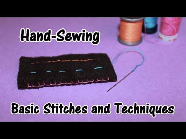 Hand-Sewing | Basic Stitches and Techniques