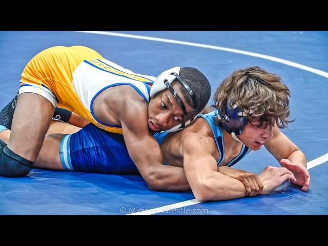 113 – Dimitri Dobre {G} of DePaul College Prep IL vs. Justin Forbes {R} of De La Salle Institute IL