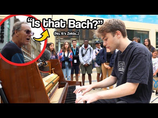 I Played Legend of ZELDA Songs on Piano in Public!