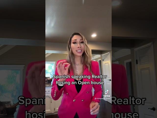 Spanish speaking Realtor hosting an open house in California. Agente de bienes y raices California