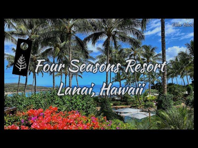 [Four Seasons Lanai, Hawaii] Heaven on earth! 포시즌스 라나이 리조트