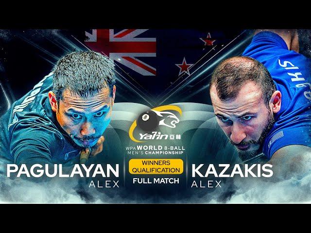 PAGULAYAN vs KAZAKIS ▸ 2024 Yalin WPA Men's World 8-Ball Championship