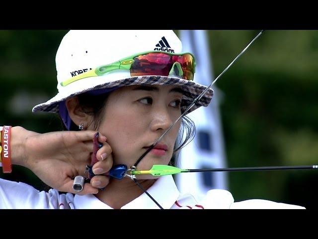 Kristina Berger v Choi Bomin – compound women's bronze | Wroclaw 2013 Archery World Cup stage 4