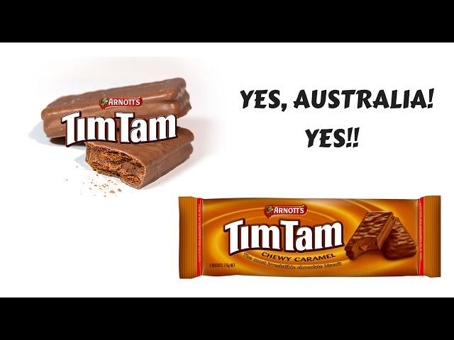 FoodMania Review: TIM TAM - Original & Chewy Caramel (I fixed the video!)