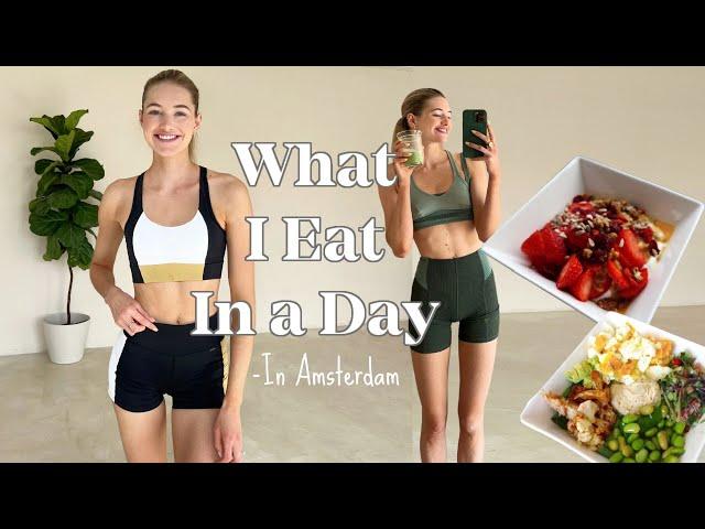 What I eat in a day as a Model | Finding Balance & Back to Healthy Recipes | Sanne Vloet