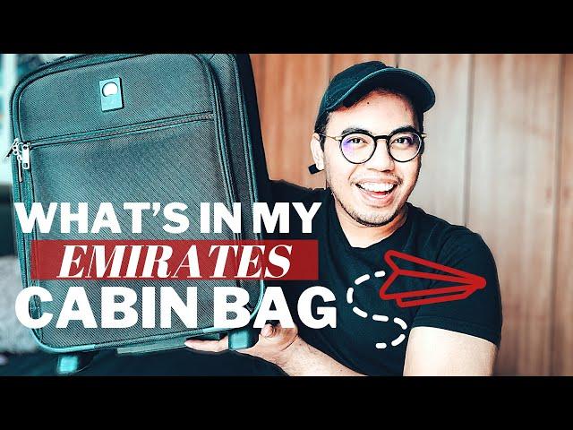 WHAT’S IN MY BAG EMIRATES CABIN CREW (MALE VERSION)