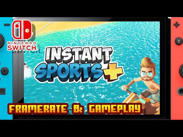 Instant Sports Plus - (Nintendo Switch) - Framerate & Gameplay