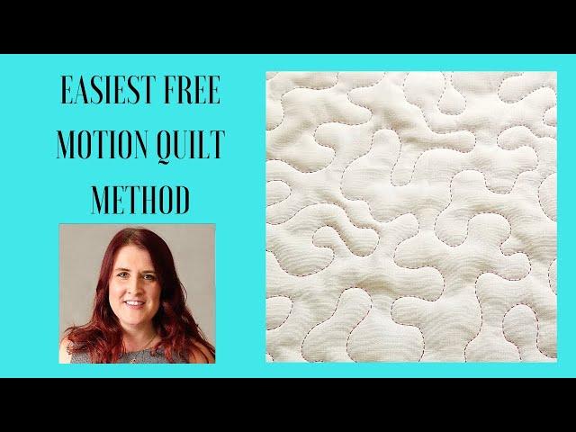 Meander Free Motion Quilting Tutorial on your sewing machine sewing tutorial