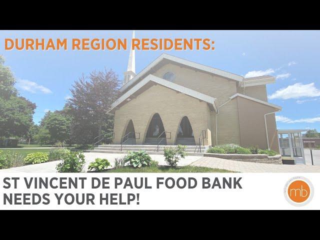 Bowmanville Food Drive! | St Vincent De Paul