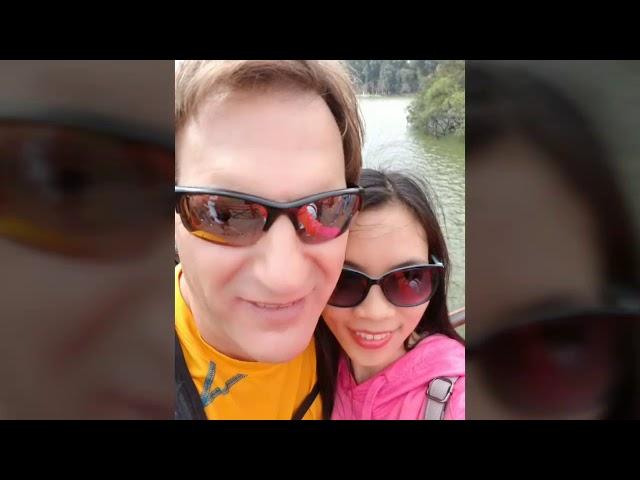 Vlog1# Happy moments in Thailand and Vietnam/ LDR Vietnamese - American couple 