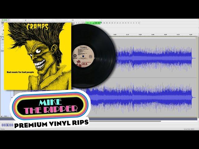 The Cramps - Garbageman - vinyl rip - Bad Music for Bad People - Kevin Gray - Drastic Plastic - 150g