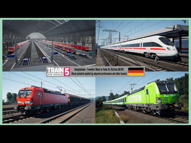 Kinzigtalbahn (Frankfurt to Fulda) review ~ Train Sim World 5