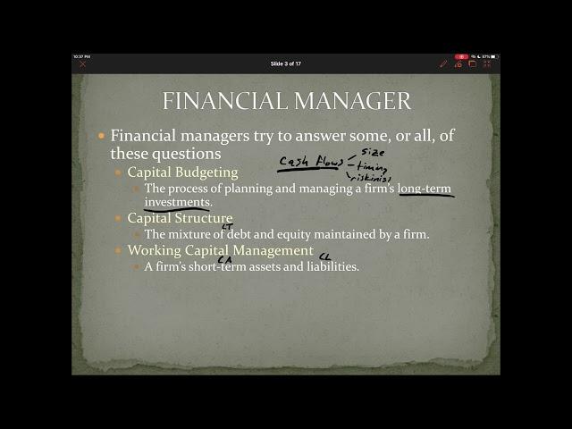 Chapter 1 - Introduction to Corporate Finance