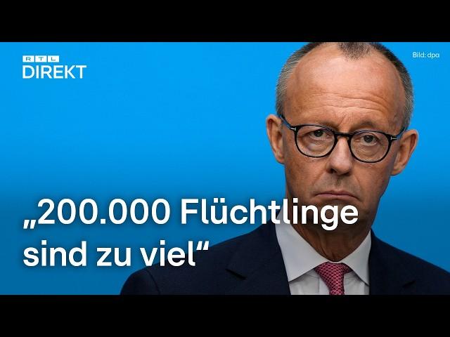 Friedrich Merz wird Kanzlerkandidat der Union - für die Bundestagswahl 2025 | RTL Direkt