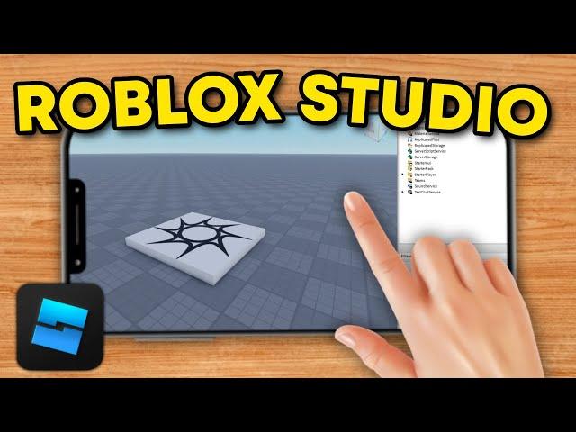 How to Get Roblox Studio on MOBILE! (2024) | IOS & Android - Make Roblox Games On Mobile