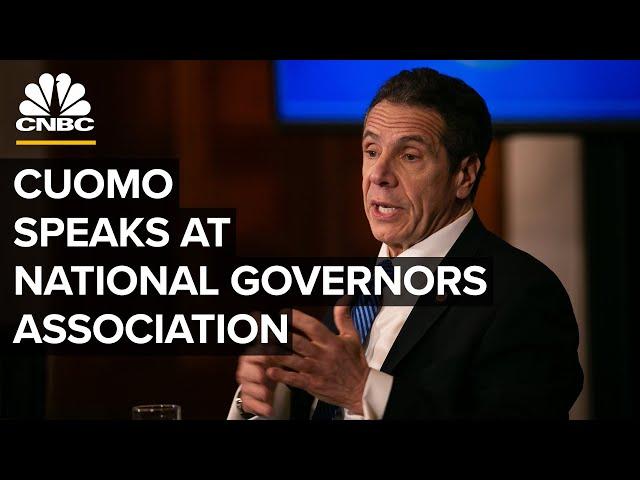 New York Gov. Andrew Cuomo speaks at National Governors Association — 8/5/2020