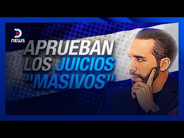 Aprobaron los juicios "masivos" para los detenidos en El Salvador - #DNEWS