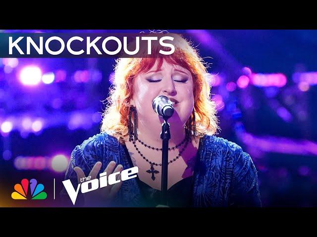 Lauren-Michael Sellers Transcends the Competition with "Hold On To Me" | The Voice Knockouts | NBC