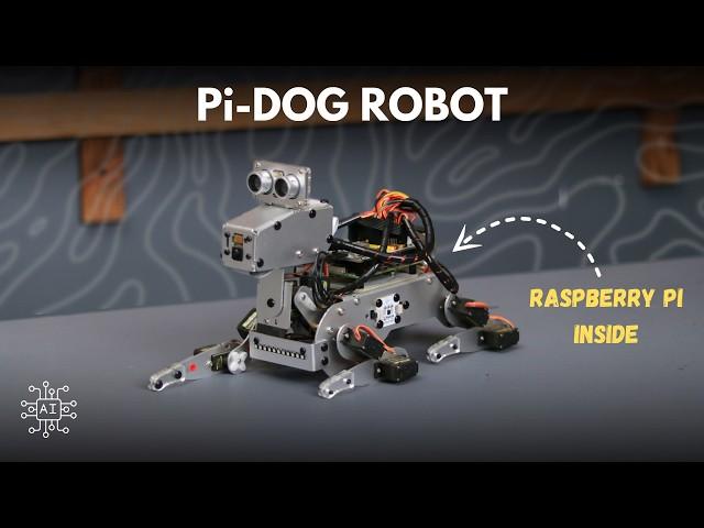 DIY Pi-Dog Robot Kit | AI-Powered Robotic Dog