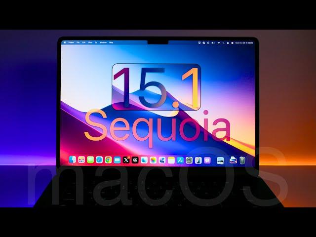 macOS 15.1 Sequoia is Out! - What's New? (Apple Intelligence)