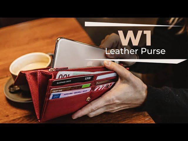 W1 Leather Purse — Womens Leather Wallet by Von Baer Overview