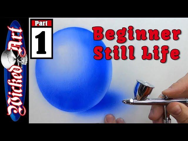 Airbrush Beginner Exercises: The Sphere