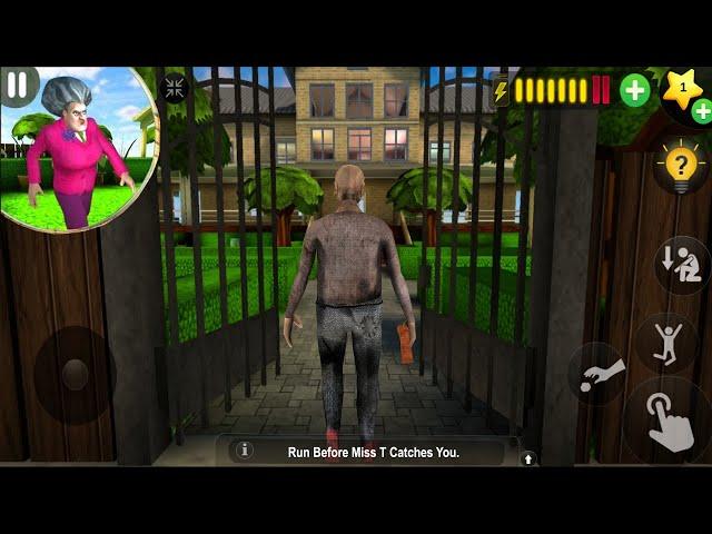 Play as Grandpa in Scary Teacher House