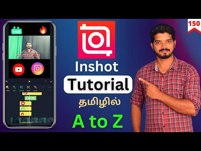 Inshot App Full Tutorial in Tamil | How To Edit Youtube Videos in Mobile Tamil | Beginners Guide