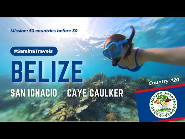 Belize on Insta360  | Snorkeling in Caye Caulker | Cave Tubing in San Ignacio | 2024