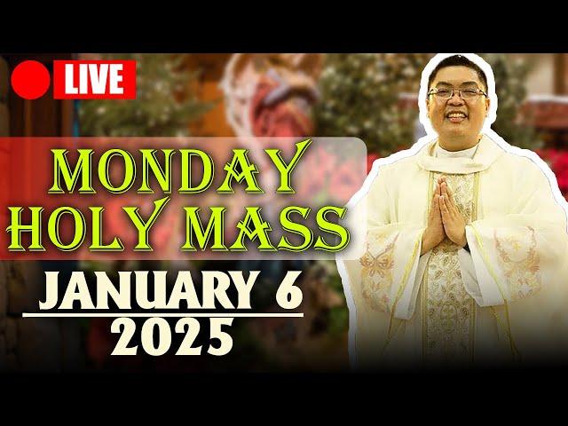 MONDAY FILIPINO LIVE MASS TODAY - JANUARY 6, 2024 || REV FR DOUGLAS BADONG