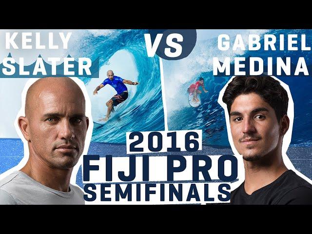 PUMPING CLOUDBREAK - Kelly Slater Battles Gabriel Medina  - 2016 FIJI PRO | FULL HEAT REPLAY