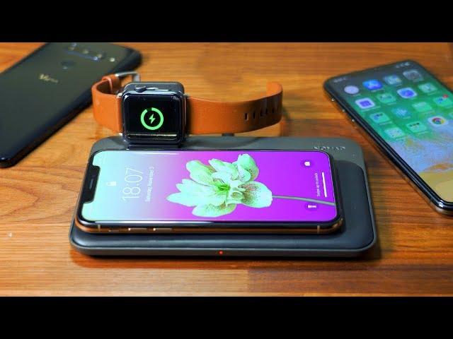 Nomad Base Station (Hub & Apple Watch Edition) - Wireless Charging for iPhone & Apple Watch