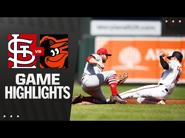 Cardinals vs. Orioles Game Highlights (5/26/25) | MLB Highlights