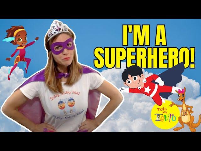 I'm A Superhero - A Scarf Action Song That Teaches Pitch for Preschoolers Through Early Elementary