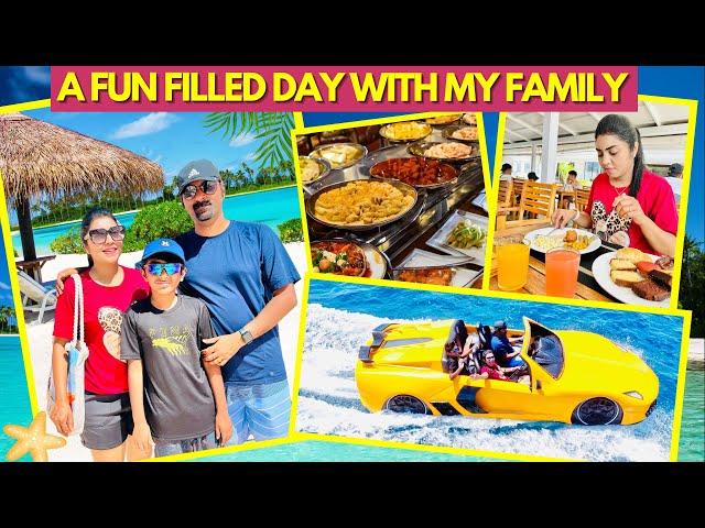 ️ நீச்சல் தெரியாமல் நாங்கள் எடுத்த RISK | Don't DO This | Maldives Family Vacation | USA Tamil VLOG