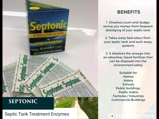 SEPTONIC Septic Tank Treatment Enzyme