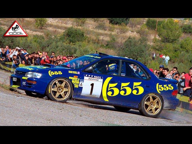 Colin McRae | Subaru Impreza 555 | Rallye Catalunya 1996 [Passats de canto] (Telesport)